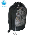 Mesh Gym Sport Ball Drawstring Shoulder Bag Basketball Soccer Volleyball Training Storage Bag